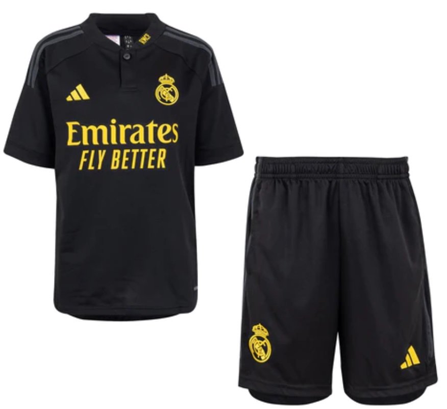Kit infantil III Real Madrid 2023 2024 Adidas oficial 